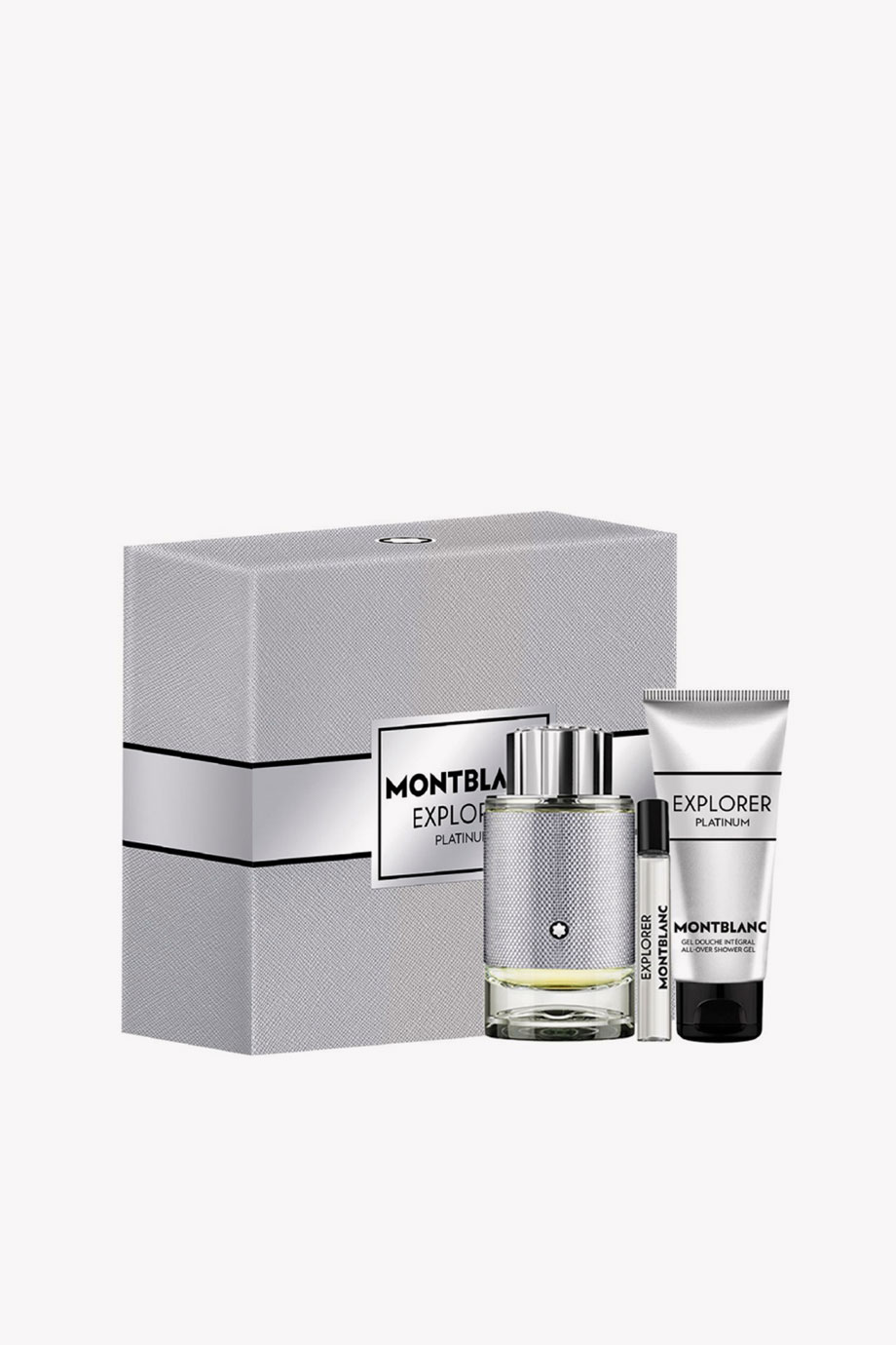 Picture of MONT BLANC EXPLORER PLATINUM MEN EDP 100ML+MINI+S/G TRAVEL SET