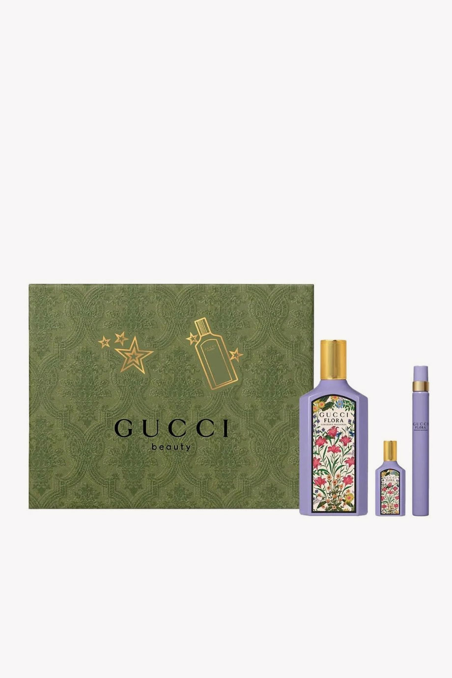 Picture of GUCCI FLORA GORGEOUS MAGNOLIA WOMEN EAU DE PARFUM 100ML+ MINI 10ML+ MINI 5ML SET
